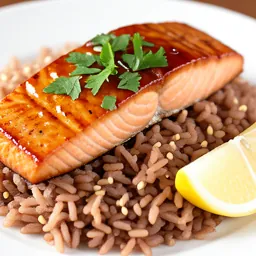 Teriyaki-Lemon Grilled Salmon