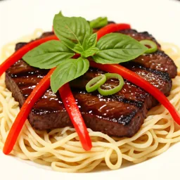 Red Curry Beef Noodle Bowl