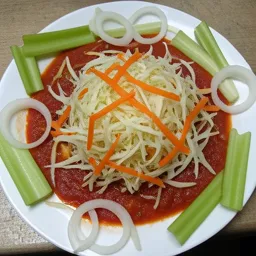 Chilled Cabbage and Tomato Soup